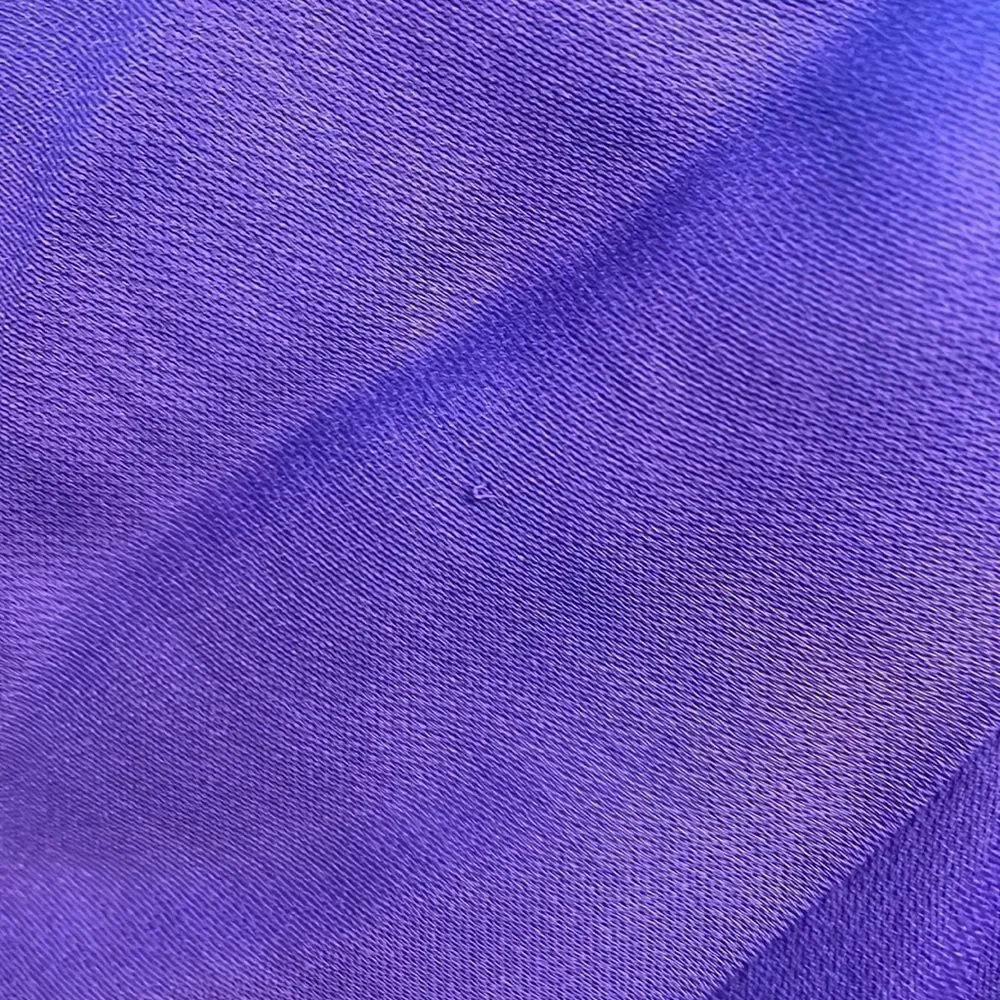 Tibi Viscose Drawstring Hoodie Pullover Purple M